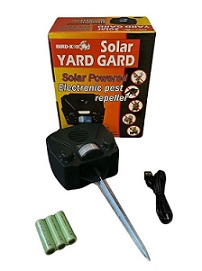 Item No 1691 Animal Pest Solar Powered Control, Yard and Garden