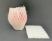 Item No 1791  Foam Produce Sleeve, 2 3/4 " diameter x 4 1/4  tall  500 pack