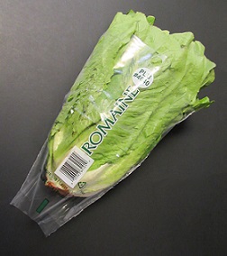 Item No. 226 Romaine Lettuce Bag, Vented 1,000 pack