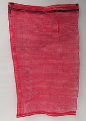 Item No. 245   35 lb Leno Red Mesh Poly Bag, 18x32 inches, 500 pack