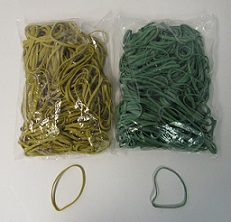 Item No. 257  Rubber Band 4 1/2" x 3/16" wide , 280 pack