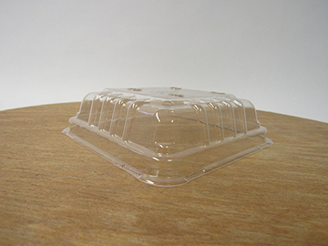 Item No 326  Clear Vented Plastic Cover, 1,000 pack