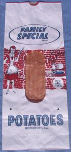 Item No 365  50 lb. Potato Bag, Family Special, 100 pack