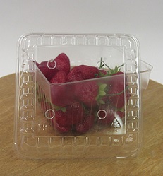 Item No 453 Cover for Quart No 412, clear plastic 1,000 pack