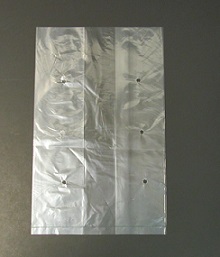 Item No 495  Bag Vented Poly Bag, Clear  1,000 pack