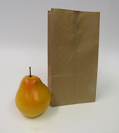 Item No 505  Paper Grocery Bag, Kraft brown, 3 lb., 500 pack