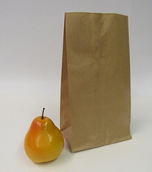 Item No 507  6 LB Kraft Paper Grocery Bag 500 pack