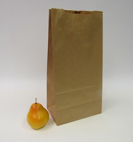 Item No. 511  20 LB Kraft Paper Grocery Bag  500 pack