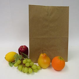 Item No 512  Grocery Bag, Brown, 1/8, 500 pack