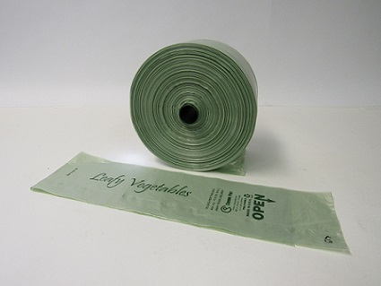 Item No 517  "Leafy Vegetables" Bag, green, 1,900 pack