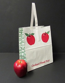 Item No 532  Peck Wet-Strength Paper Apple Bag 500 pack