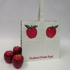 Item No 533, 1/2 bushel Wet-Strength Paper Apple Bag 250 pack