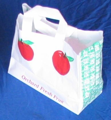 Item No 534 Peck Plastic Apple Tote Bag 500 Pack 8 X 5 1 2 X 10 Inches Tall Holds About 10 Pounds Of Produce Detail Page