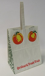 Item No 539  Peck, Wet-Strength Paper Peach Bag 500 pack