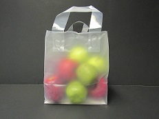 Item No 557 Peck Flat Bottom Plastic Tote Bag 500 Pack