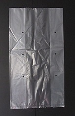Item No 591  1/2 Peck Poly Vented Bucket Liner, 1,000 pack