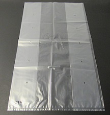 Item No 594  Bushel Poly Basket/Bucket Vented Liner Bag 250 pack
