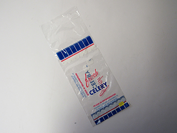 Item No 669  Tubular Fresh Celery Clear Bag 1,000 pack