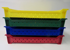 Item No 696 Produce Lug, No partitions, 6 pack
