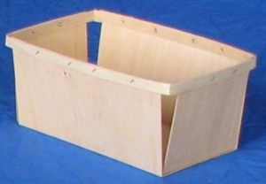 Item No 702 Four Quart Wood Berry Till, 200 pack- MINIMUM 4-5 WEEK LEAD TIME