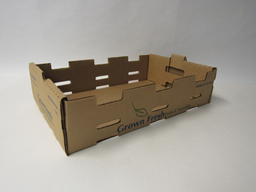 Item No 765  Corrugated Brown Flat, 50 pack