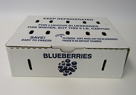 Item No 787 5lb Bulk Blueberries Shipper, (1,400 pack)