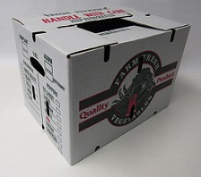 Item No 885  Bushel Vegetable/Produce Carton, waxed  560 pack