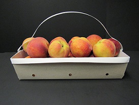 Item No 954  Four Quart Container, Chipboard White 100 pack