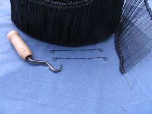Item No 972  Double Loop Wire Ties, black, 5000 pack