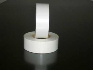 Item No 983  Labels, white with security slits, 16,000 pack