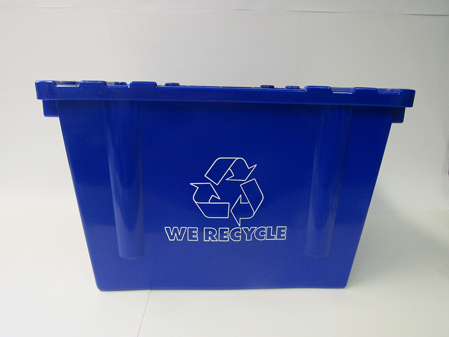 Item No 999 Recycle Bin, Vented, 1.6 bushel Recycle Bin ...