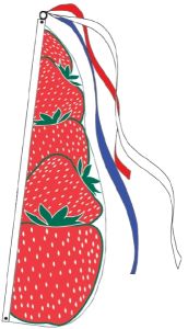 Item No P13STR Strawberry Feather Flag