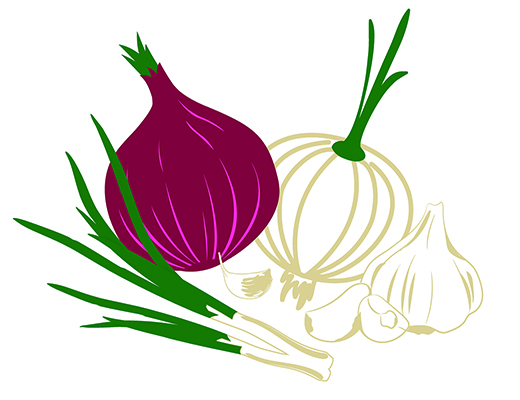  Item No P26OG   Onions and Garlic Marketeer