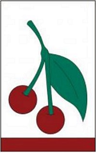 Item No P28CHE Cherries Ex-Flag