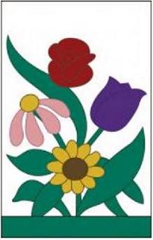 Item No P28FLWMIX Mixed Flowers Ex-Flag