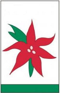 Item No P28POI Poinsettia Ex-Flag