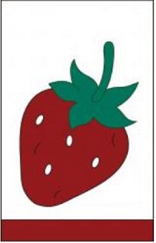 Item No P28STR Strawberry Ex- Flag