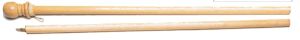 Item No P610FLAGPOLE Flag Wood Pole, 7 feet long