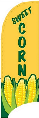 Item No P7CORN  Tail Flag, Sweet Corn, 7 Feet Tall