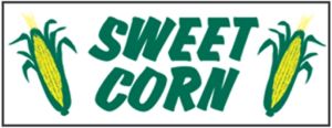 Item No P8CORNSWTHD "Sweet Corn" Heavy Duty Banner