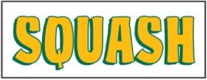 Item No P8SQUHD "Squash" Heavy Duty Banner